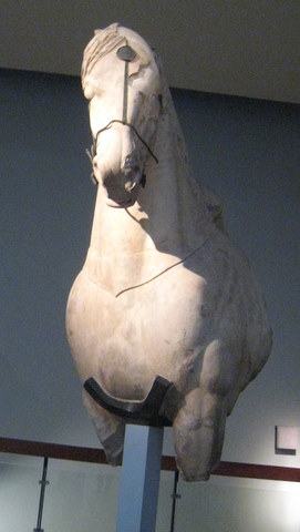 Mausoleum horse